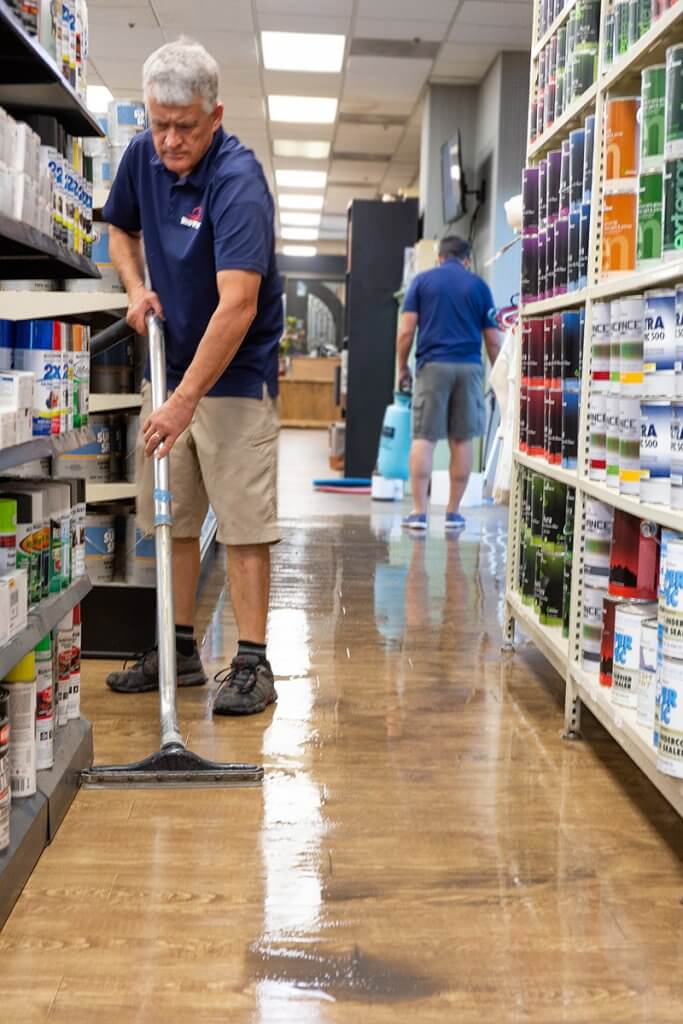 Commercial Floor Cleaning by Big West Cleaning in St UT