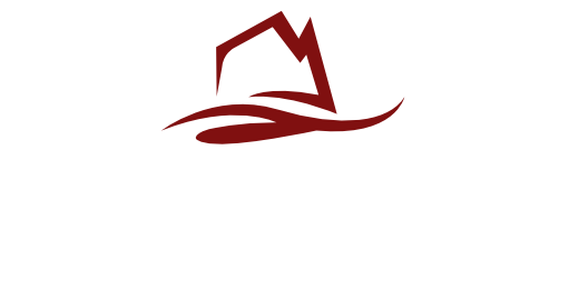 Big west carpet cleaning logo white letters red hat