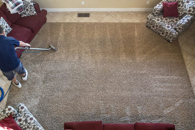 An example of our carpet cleaning services in St George, UT